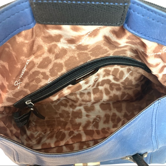 MAKOWSKY Blue Leather Hand Bag - Picture 4 of 5